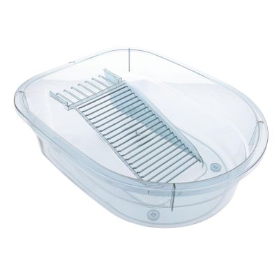 OFFSCH Washing Clothes Washboard Plastic Wash Tub Laundry Basin Bathroom Washboard Scrub Board