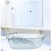 OFFSCH Washing Clothes Washboard Plastic Wash Tub Laundry Basin Bathroom Washboard Scrub Board view 3