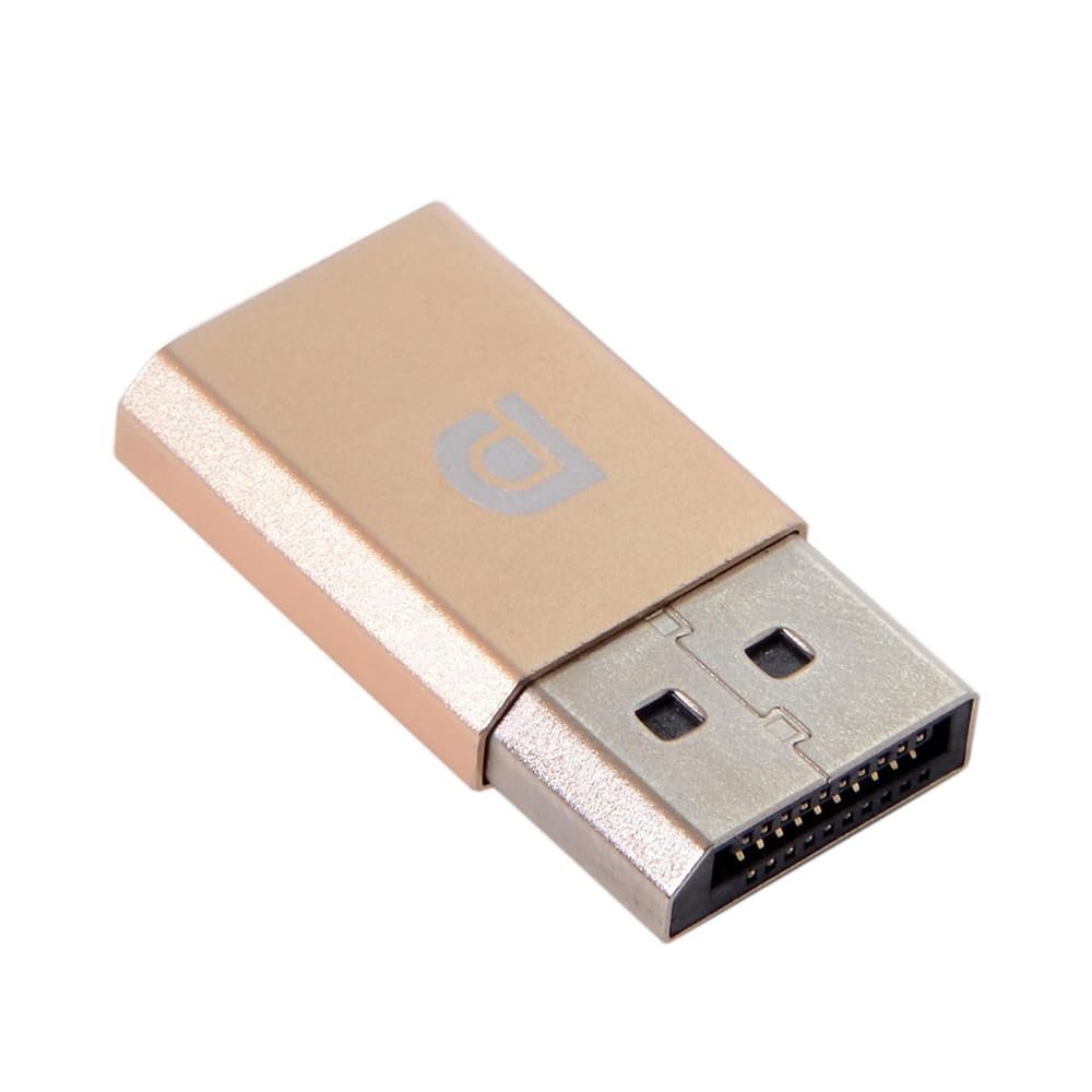 NFHK DP Virtual Display Adapter Displayport Dummy Plug Headless Ghost Emulator 2560x1600p@60Hz