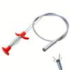 Drain Snake, Drain Clog Remover - Gutter Cleaning Tools Drain Cleaner for Toilet Sewer Shower Kitchen Bathroom Tub Clogged Drains Opener Cleaning Tool, Flexible Grabber Claw Pick Up Reacher (30 inch) view 1