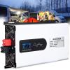 2200W 2600W 3300W 5000W Pure sine Wave Power Inverter for Vehicles peak-4500 5200 6600W 10000 watt DC 12V 24V 48V 60V to 110V 220V AC Inverter with LCD Digital Display,5000W-48Vto220V view 1