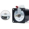 100KG 28W 68KTYZ 220 AC Permanent Magnet Motor With Bracket CW/CCW Metal Geared Slow Speed 2.5 To 110RPM (Size : 80rpm with bracket) view 3