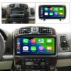 6+128GB 8Core Car Radio for Cadillac CTS 2003-2007 Replacement Dash Kit Car GPS Navigation,10.1" IPS Touch Screen Head Unit with Car-Play & Android Auto/Rear View view 2