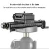 SUNWAYFOATO Macro Focusing Rail 5.9''(150mm) MFR-150D w Arca/RRS Compatible Bi-Directional Clamp,for Macro Photography view 4