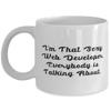 Sarcasm Web developer Gifts, I'm That Sexy Web Developer Everybody, Inspirational 11oz 15oz Mug For Colleagues From Team Leader view 1