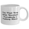 Sarcasm Web developer Gifts, I'm That Sexy Web Developer Everybody, Inspirational 11oz 15oz Mug For Colleagues From Team Leader view 2