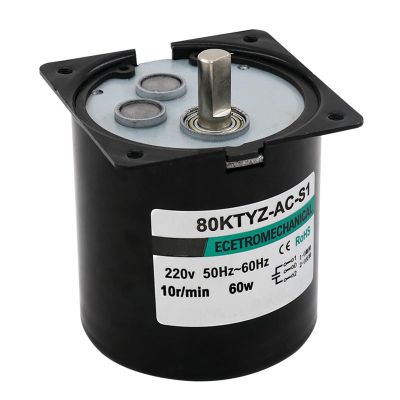 80KTYZ 60W 5-110rpm High 220V AC Gear Motor (Size : 30RPM)