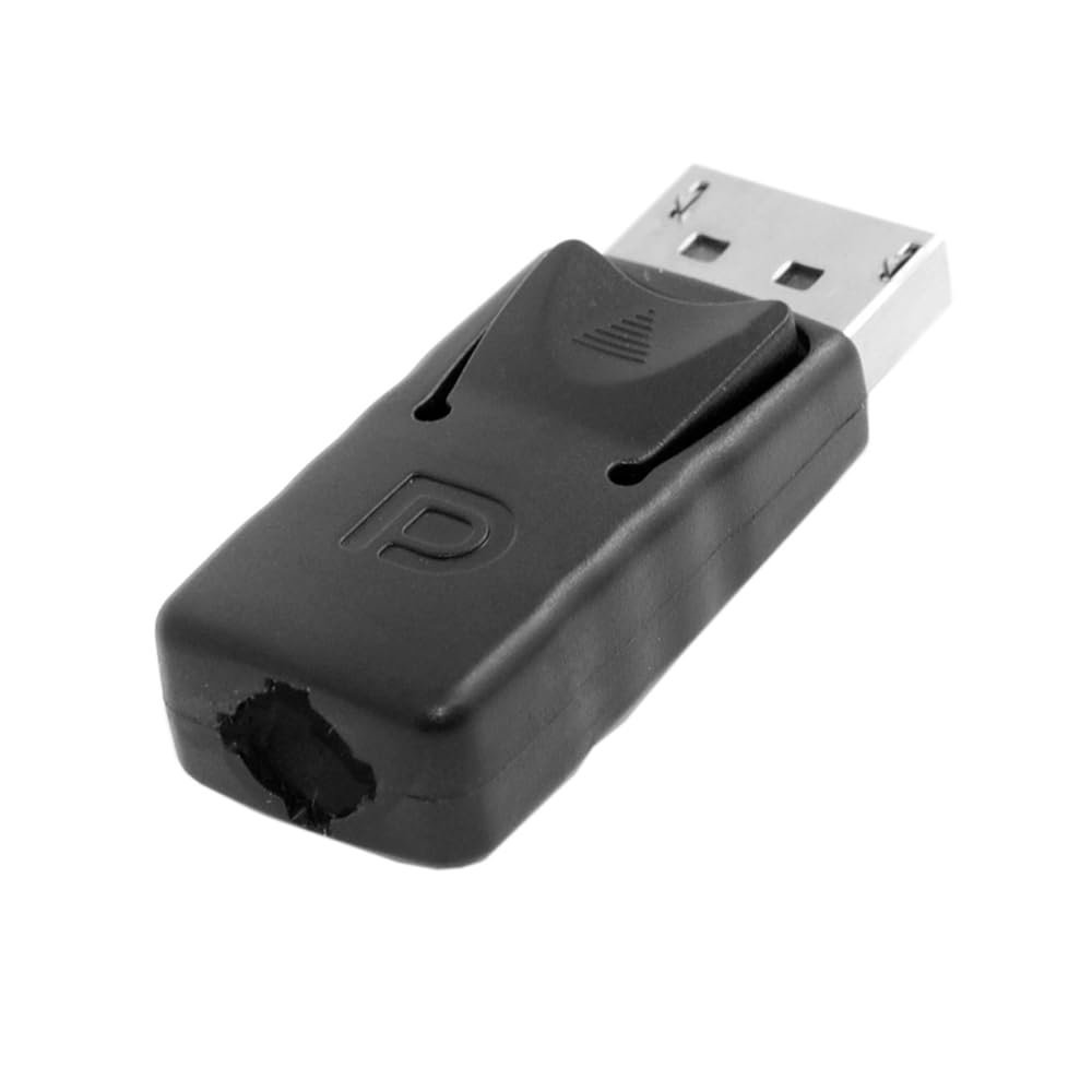 NFHK Virtual Display Adapter DP Displayport Dummy Plug Headless Ghost Display Emulator 2560x1600p@60Hz