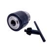1pcs 1.5-13mm B16 3/8 Thread Drill Chuck Conversion Drill Chuck 1/2 M12x1.25 Wrench Into Electric Drill Keyless 3 Jaw Chuck (Color : 1.5-13mm B16) view 4