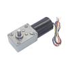 12V DC Motor Brushless Electric Worm Geared Motor High Turbine Reduction Motor With Self Locking 5840-3650 Reversible (Size : 80R) view 1