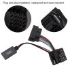 Locadence Car Audio Adapter Cable, BT 5.0 Full Wire Harness Splitter Speciality Auto Replacements Accessories with Scraper for CD70 CD30 CDC 40 DVD 90 view 2