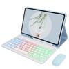 Rainbow Backlit Keyboard for Samsung Galaxy Tab A9+ A9 Plus 11 inch SM-X210 SM-X216 SM-X218,Case with Keyboard and Mouse,Pencil Slot Holder Cover,Stand Keyboard Case (Sky Blue) view 1