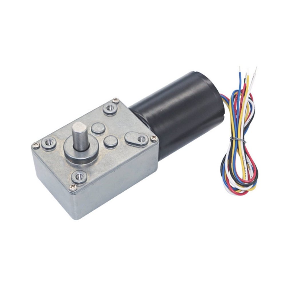 12V DC Motor Brushless Electric Worm Geared Motor High Turbine Reduction Motor With Self Locking 5840-3650 Reversible (Size : 20R)