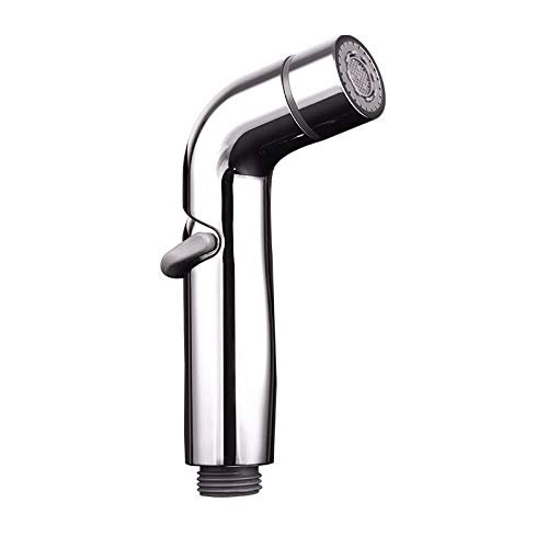 Bidet Sprayer for Toilet Chrome Dual Function Cloth Diaper Washer Set Wall Mounted Hand Held Bidet Spray Kit with Cold Water for Personal Hygiene,Without Holder (Color : Without Holder)