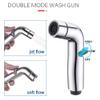 Bidet Sprayer for Toilet Chrome Dual Function Cloth Diaper Washer Set Wall Mounted Hand Held Bidet Spray Kit with Cold Water for Personal Hygiene,Without Holder (Color : Without Holder) view 3