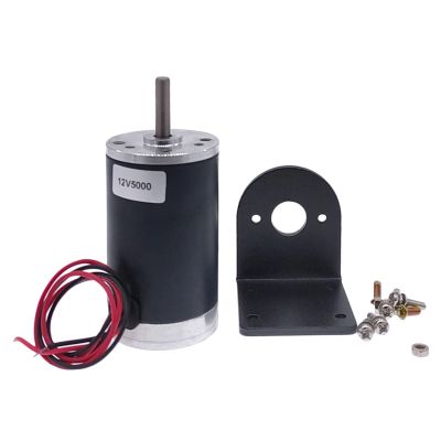 38 Tubular Motor With Mounting Bracket 12V 24V DC Motor Mounting Bracket (Size : 5000rpm, Color : 24V)