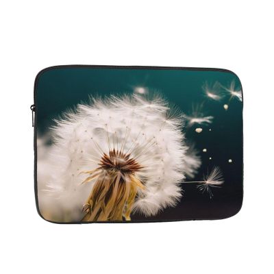 Laptop Sleeve Flower Seeds Blowing Laptop Case Slim Laptop Bag Briefcase Shockproof Laptop Protective case for Men Women Work Travel 10 inch