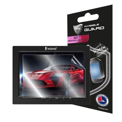 IPG for Eyoyo 8 Inch HDMI Security Display Monitor Touchscreen HydroGel Screen Protector Invisible Ultra HD Clear Film Anti Scratch Skin Guard - Smooth/Self-Healing/Bubble -Free for Eyoyo 8 Inch