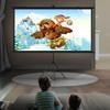 Xnyaizyc Projector Screen with Stand, Indoor Outdoor Projection Screen 60 inch 72 inch, Portable 16:9 4K HD Movie Screen Wrinkle-Free Design for Home Theater Backyard Office (Size : 60" (16:9)) view 1