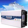 kubeier 6000 8000 10000 12000 Watt Pure Sine Wave Power Inverter 12V 24V 48V 60V DC to 110V 220V Converter for Family RV Off Grid Solar System Car with Power Outlets and LCD Display,8000W-48Vto220V view 1