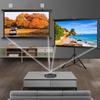 Portable Projector Screen with Stand 60" 72", Wall Mountable 4K HD Projection Screen for School Theatre Cinema Home Movie Projector Screen, 16:9/4:3 Pull Down Wrinkle-Free Screen ( Size : 60" (4:3) ) view 1
