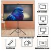 Portable Projector Screen with Stand 60" 72", Wall Mountable 4K HD Projection Screen for School Theatre Cinema Home Movie Projector Screen, 16:9/4:3 Pull Down Wrinkle-Free Screen ( Size : 60" (4:3) ) view 4