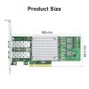 1 Pack of 2-Meter SFP+ DAC Twinax Cable and 1 Pack of 10Gb PCI-E NIC Network Card view 4