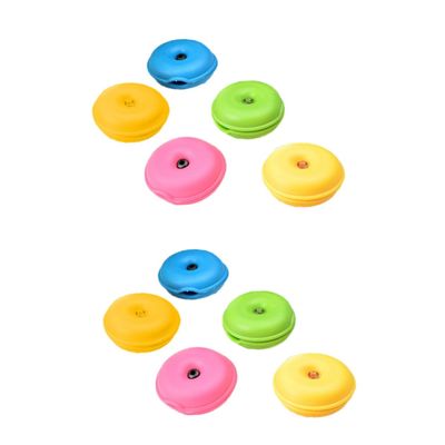 Angoily 10pcs Charger Cable Organizer Cable Winder Wire Protector Cute Cord Wraps for Electronics Random Color