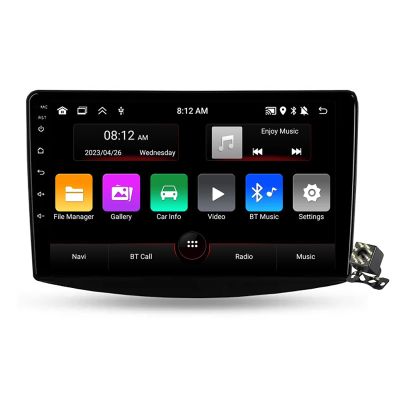 9" Screen Car Stereo Radio Navigation GPS for Mitsubishi Grandis 1 2003-2011 Android 12 Multimedia Player with BT Wifi 4G Steering Wheel Control Carplay FM+Backup Camera,M95s/2+32g