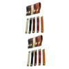 Angoily 20pcs Leather Earphone Winder Travel Cable Organizer Cord Covers Wire Hider Mixed view 1