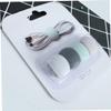 Angoily 12 Pcs Cable Wire Organizer Line Winder Earphone Holder Cable Wire Winder for Pc view 4