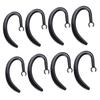 Angoily 24pcs Ear Hook Headphone Accessories Set Rotating Telescopic Rubber Hooks for Earbuds Compatible Ear Black view 1