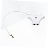 Angoily 2pcs Headphone Splitter Cable to Earphone Splitter Adapter Stereo Audio Signal Practical Way for Headphones view 2