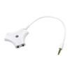 Angoily 2pcs Headphone Splitter Cable to Earphone Splitter Adapter Stereo Audio Signal Practical Way for Headphones view 3