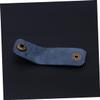 Angoily 3pcs Slim Leather Earphone Cord Holder Wire Holder Cable Storage Organizer Snap Tangle Cable Management view 3