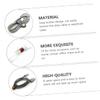 Angoily 45pcs Flexible Headphone Cable Clips Cord Organizers Wire Organizers Practical Cable Winder Headphone Wire Holder view 2
