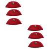 Angoily 6pcs Cable Storage Organizer Headphones Cord Holder Pu Leather Cord Keeper Wire Holder Earphone Fixer view 1