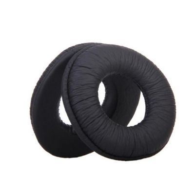 Angoily Replacement Ear Pads for Headphones Soft Black Ear Cushions Durable Pu Material Comfortable Fit for Long Listening Sessions