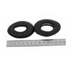 Angoily Replacement Ear Pads for Headphones Soft Black Ear Cushions Durable Pu Material Comfortable Fit for Long Listening Sessions view 3