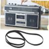UPKOCH Cassette Drive Belt Replacement for Cassette Players Durable Rubber Recorder Belt Flexible and Easy to Install for Smooth Playback view 2