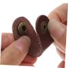 Angoily 16pcs Leather Cable Organizers for Earphone and Cord Management Flexible Cable Winders Random Colors Keep Your Desktop Tidy and Organized view 2