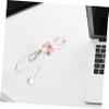 Angoily 16pcs Leather Cable Organizers for Earphone and Cord Management Flexible Cable Winders Random Colors Keep Your Desktop Tidy and Organized view 4