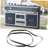 UPKOCH Recorder Rubber Belt for Cassette Player and Flexible Replacement Drive Belt for Turntable Phonograph and Electric Players Lightweight and Easy to Install view 2