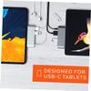 Homoyoyo USB- Adapter with USB Headphone Jack and Pd Charging for Seamless Connectivity and Enhanced Performance Laptops Grey view 3