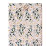 Embroidered Fabric Sleeve for iPad Pro 11, iPad Air 10.9, Surface Pro 12, Galaxy Tab S10, Hardcover Books - Padded Cover for Large Tablets & E-Readers - Multiple Colors (White & Beige - Button) view 1