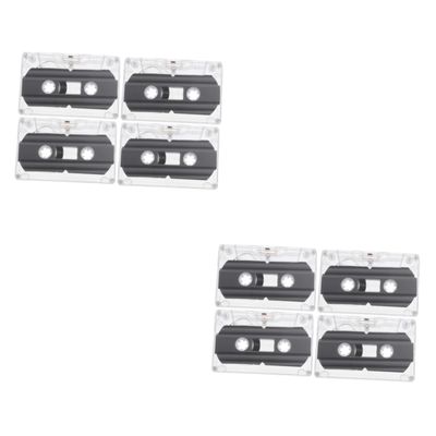 DirectNine Basics 8pcs Recordable Blank Cassette Tapes Audio Recording for School Music Teaching