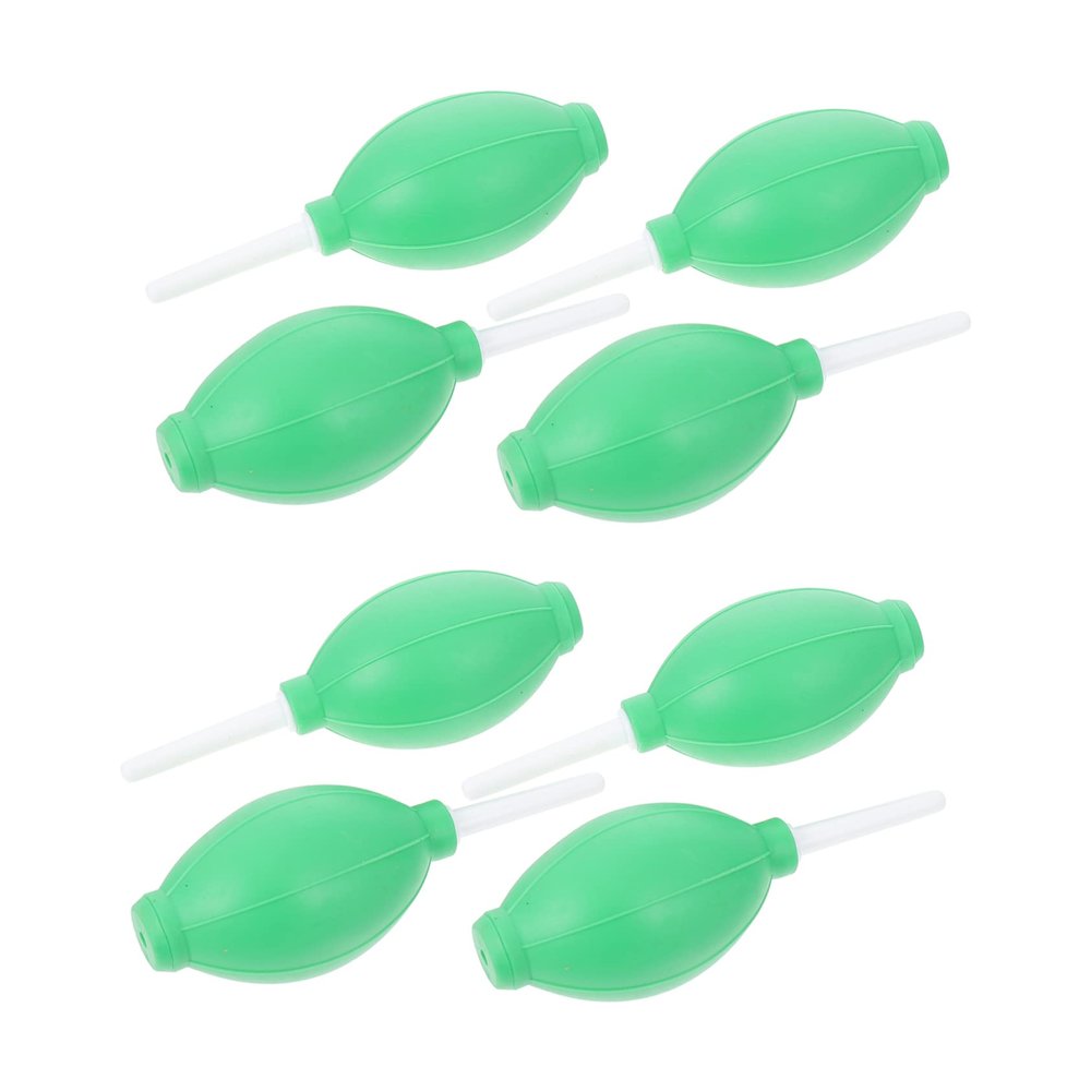 8pcs Durable Air Blowers for Dust Cleaning Squeeze Balls for Camera Lens Laptops and Precision Instruments Versatile Cleaner Device Random Colors