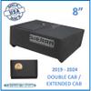 2019-2024 Sierra Double Cab Truck Sub Box 8" Single Subwoofer Enclosure view 2
