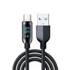 Tpenod USB A to USB C Cable,4 Feet Type C Cable with LED Display Power watt,66W Max Fast Charging USB-c Cable, Compatible with iPhone 15 Pro Max Plus,iPad,Galaxy S23 S22,Pixel,LG G6 Moto Z2 V30 view 1