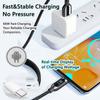Tpenod USB A to USB C Cable,4 Feet Type C Cable with LED Display Power watt,66W Max Fast Charging USB-c Cable, Compatible with iPhone 15 Pro Max Plus,iPad,Galaxy S23 S22,Pixel,LG G6 Moto Z2 V30 view 4